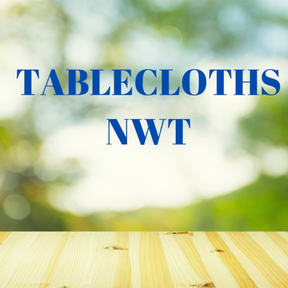 Tablecloths sign